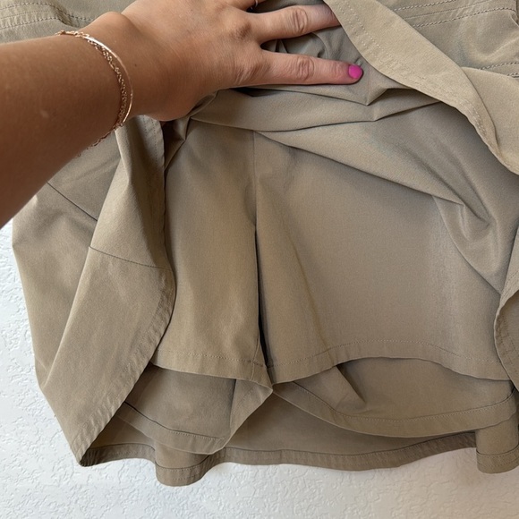 Athleta All Day Skort Tan Neutral Size 4 - Picture 5 of 10